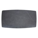 BEIDA galds ar akmens virsmu 180x90xH75cm, pelēks