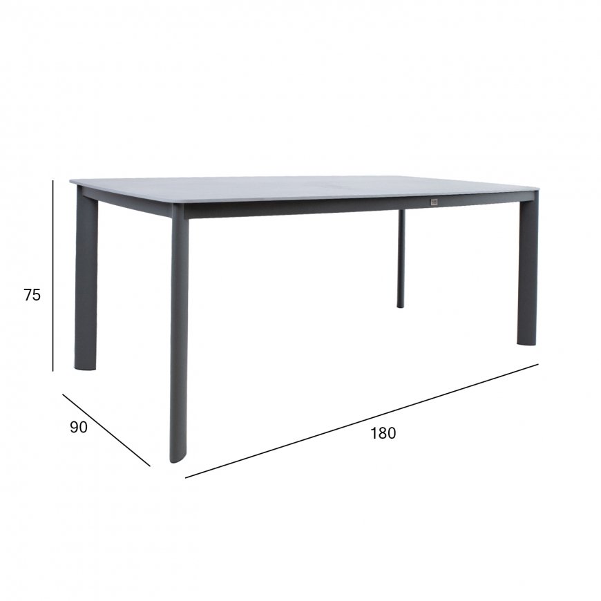 Laud BEIDA 180x90xH75cm, hall – 4