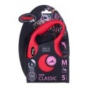 Flexi New Classic lintpool, M, 5 m, punane Flexi New Classic lintpool, M, 5 m, punane