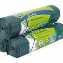 1x5 Secolan Maxi Garbage Bags 240 l green/black 1x5 Secolan Maxi Garbage Bags 240 l green/black