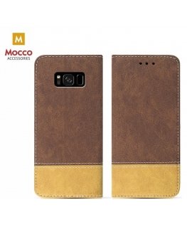 Mocco Suede Book Case For Samsung A305 Galaxy A30 Brown