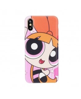 Cartoon Network The Powerpuff Girls Silicone Case for Apple iPhone XS Max Blossom