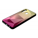 Mocco Stone Ombre Back Case Silicone Case With gradient Color For Apple iPhone 11 Pro Max Yellow - P