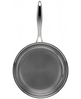 Heirol Pro Steelsafe frying pan, stainless steel + non-stick, 28 cm