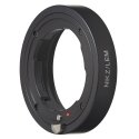 Novoflex Adapter Leica M lens to Nikon Z Camera Novoflex Adapter Leica M lens to Nikon Z Camera