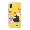 Cartoon Network Johnny Bravo Aizmugurējais Silikona Apvalks Priekš Apple iPhone X / XS Love Cartoon Network Johnny Bravo Aizmugurējais Silikona Apvalks Priekš Apple iPhone X / XS Love