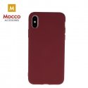 Mocco Ultra Slim Soft Matte 0.3 mm Silicone Case for Apple iPhone 11 Pro Dark Red