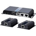 HDMI amplifier, extend an HDMI signal up to 40m, EDID, PoE, IR, 1080p in 60Hz, black / HDMI-270 HDMI amplifier, extend an HDMI signal up to 40m, EDID, PoE, IR, 1080p in 60Hz, black / HDMI-270