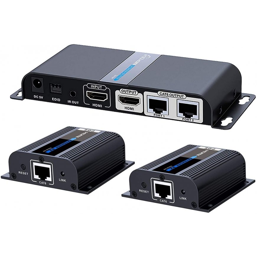 HDMI amplifier, extend an HDMI signal up to 40m, EDID, PoE, IR, 1080p in 60Hz, black / HDMI-270 – 3