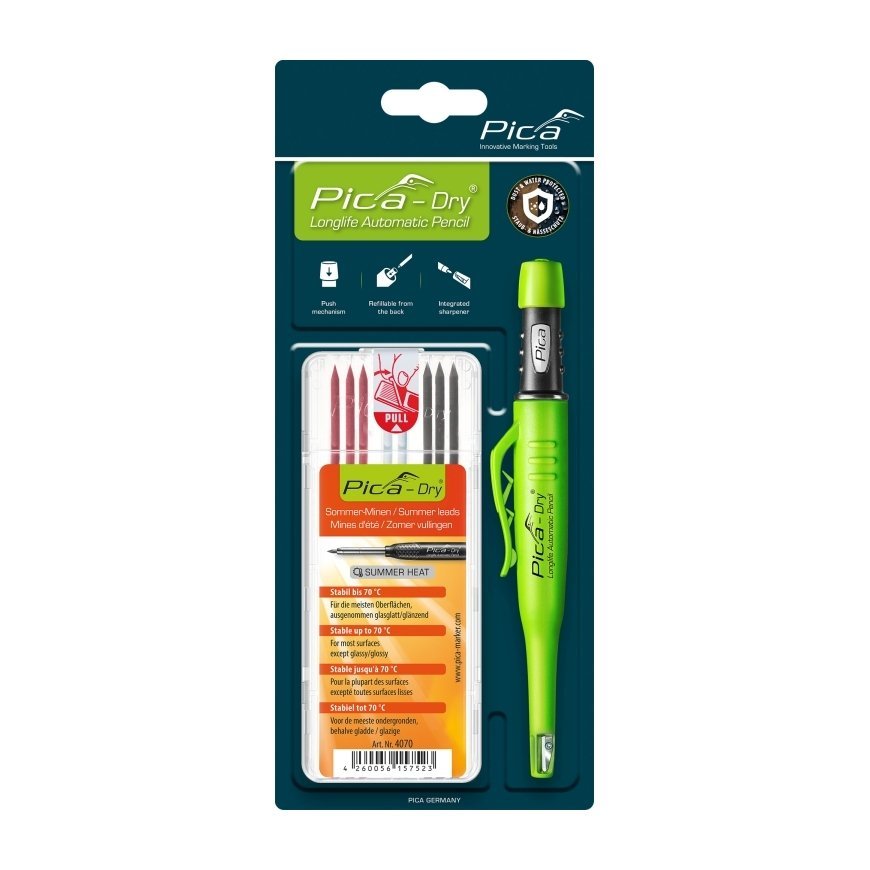 Pica DRY Bundle with 1x Marker + 1x Refills No. 4070