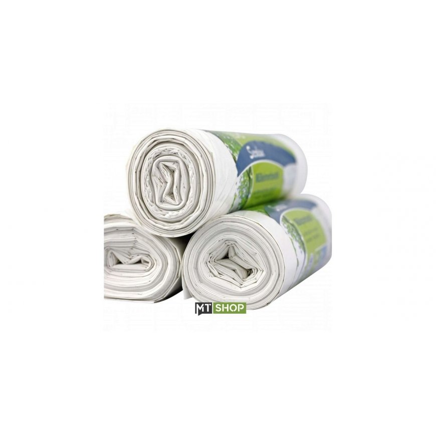 1x25 Secolan Garbage Bags 20 l extra strong white