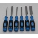 Kirschen Firmer Chisel Set 6pcs 1118 SB in display box 1118000