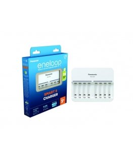 Panasonic Eneloop BQ-CC63E -latauslaite, 8 akulle