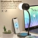 PROMATE LumiQi LED Table Lamp with Wireless charging and Bluetooth garsiakalbis