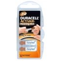 Duracell A312/DA312/ZL312, Zinc air cells, 6