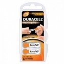 Duracell A13/DA13/ZL13, Zinc air cells, 6 Duracell A13/DA13/ZL13, Zinc air cells, 6