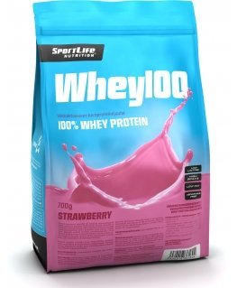 SportLife Whey100 Strawberry Whey Protein, 700 g