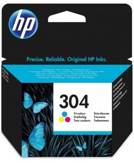 Tint HP N9K05AE (originaal HP304 HP 304 värv)