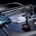 Įkroviklis automobilinis Acefast B1 Mini 38W USB-C+USB-A juodas Įkroviklis automobilinis Acefast B1 Mini 38W USB-C+USB-A juodas