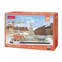 CUBIC FUN CITY LINE 306-20271 3D PUZZLE - WARSAW CUBIC FUN CITY LINE 306-20271 3D PUZZLE - WARSAW