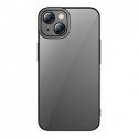 Baseus Glitter Transparent Case and Tempered Glass set for iPhone 14 Plus (black) Baseus Glitter Transparent Case and Tempered Glass set for iPhone 14 Plus (black)