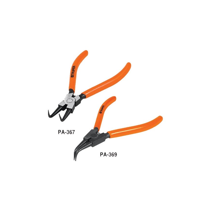 Retaining ring pliers with round nose Truper® – 3