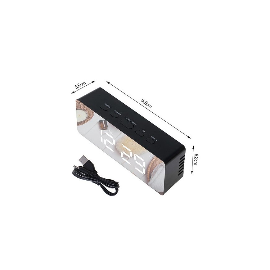 Adler Alarm Clock AD 1189B Juodas – 6