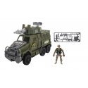 CHAP MEI Military Kit Soldier Force Tactical Command Truck, 545121 CHAP MEI Military Kit Soldier Force Tactical Command Truck, 545121