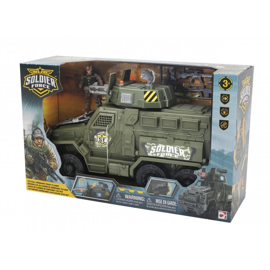 CHAP MEI karinis rinkinys Soldier Force Tactical Command Truck, 545121 – 2
