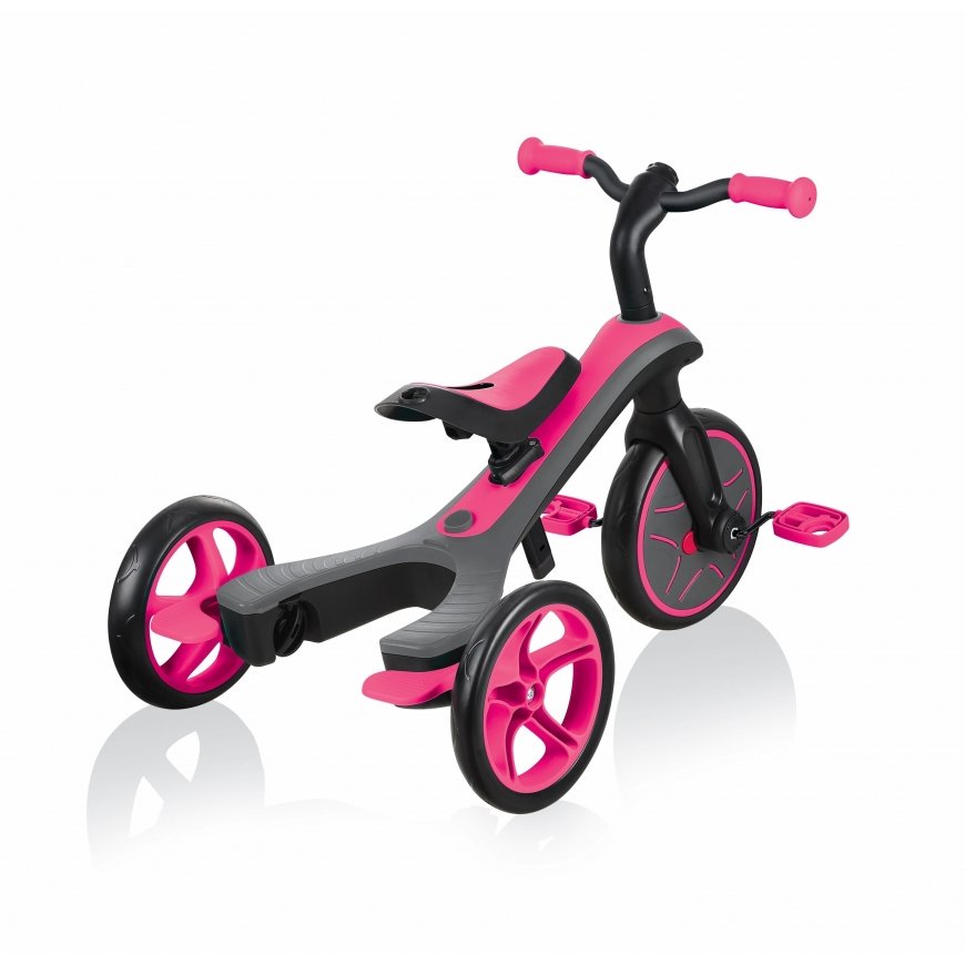 Multifunction tricycle Globber Explorer Trike 4in1, pink 632-110 – 4