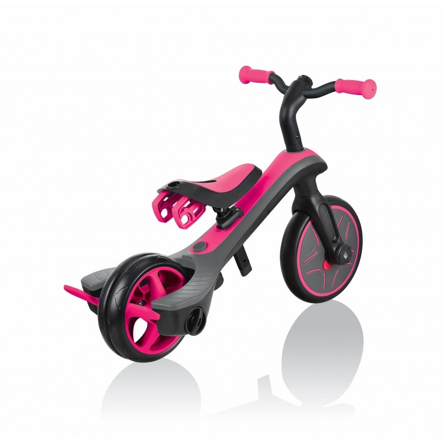 Daugiafunkcinis triratukas Globber Explorer Trike 4in1, rožinis 632-110 – 7