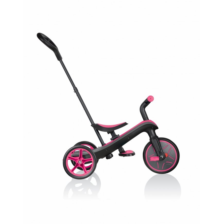 Daugiafunkcinis triratukas Globber Explorer Trike 4in1, rožinis 632-110 – 12