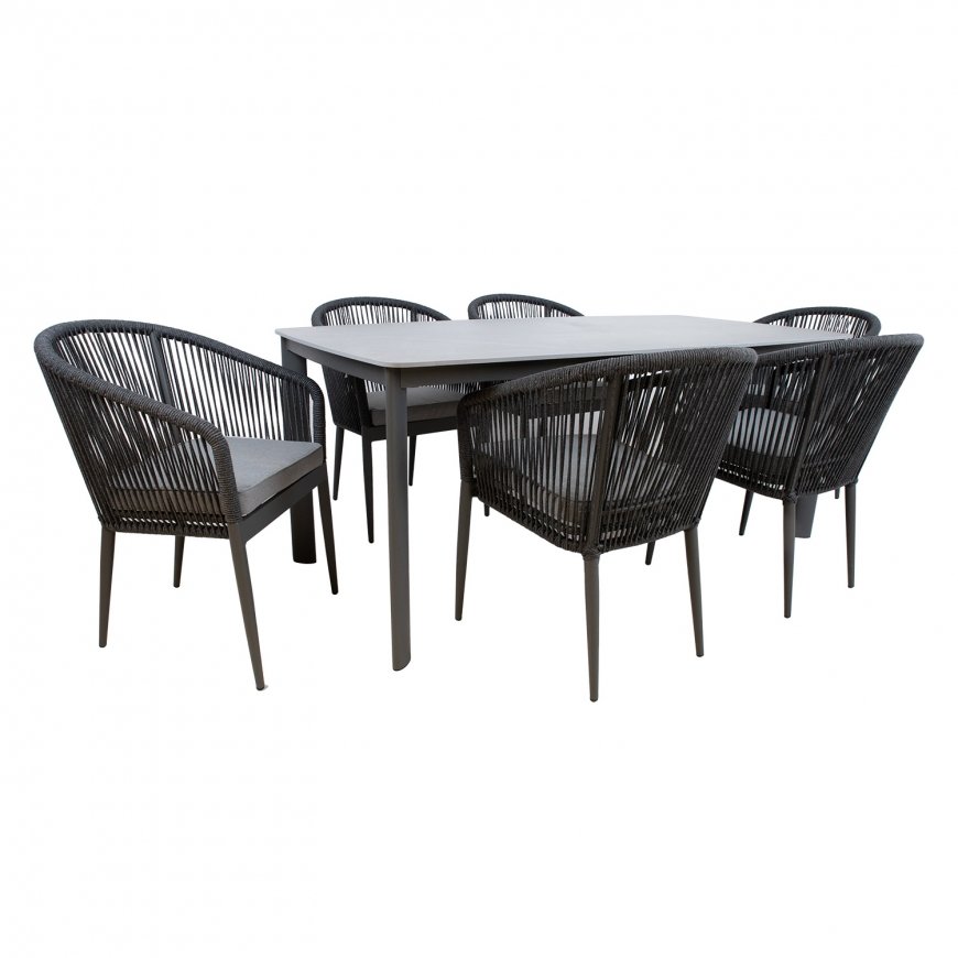Garden furniture set ECCO table and 6 chairs – 2