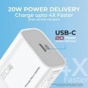 Promate PowerPort-20PD Premium Travel Charger Type-C PD 20W