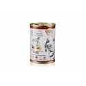 O'CANIS konservi suņu barība- mitrā barība- zirga gaļa ar kartupeli- 400 g
