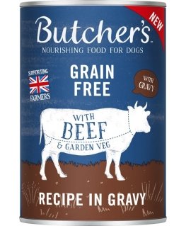 BUTCHER'S Original Recipe kastmes Veiseliha - Märg koeratoit - 400 g