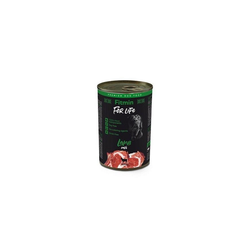 FITMIN for Life Lambapasteet - Koera märgtoit - 400 g