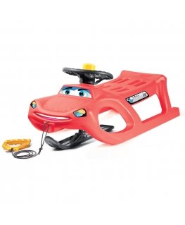 Prosperplast Winter children's sled Zigi-Zet Control - Red color