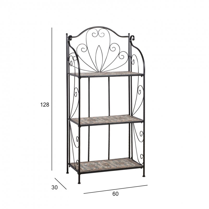 Полка MOSAIC 60x30xH128см – 4