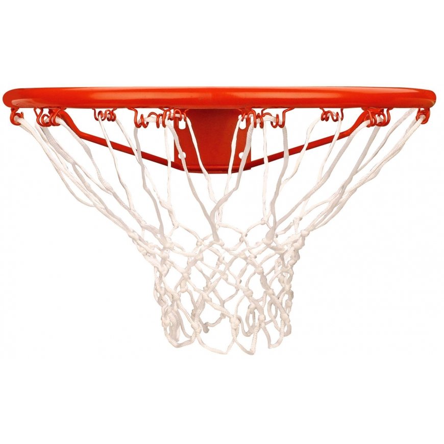 Basketball hoop with net AVENTO 47RE orange