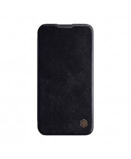 Nillkin Qin Pro Leather Case for iPhone 14 Plus (Black)