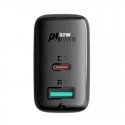 Wall Charger Acefast A5 PD32W, USB + USB-C (black) Wall Charger Acefast A5 PD32W, USB + USB-C (black)
