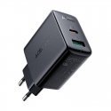 Acefast wall charger USB Type C / USB 32W, PPS, PD, QC 3.0, AFC, FCP black (A5 black)