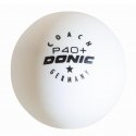 Table tennis balls DONIC P40+ Coach 1 pc. 120 pcs White Table tennis balls DONIC P40+ Coach 1 pc. 120 pcs White