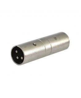 SSQ HA13 SS-1853 adapteris XLR vīrišķais&nbsp;— XLR vīrs Chrome