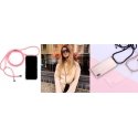 Samsung A30s Case with rope Black Transparent Samsung A30s Case with rope Black Transparent