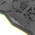 EGC110 Esperanza žaidimų aušinimo padėklas, skirtas nešiojamojo kompiuterio LED rgb xalok