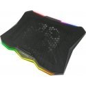EGC110 Esperanza žaidimų aušinimo padėklas, skirtas nešiojamojo kompiuterio LED rgb xalok