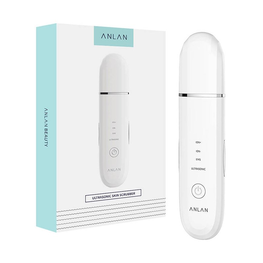 ANLAN Ultrasonic Skin Scrubber ALCPJ07-02 (white)