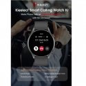 Kieslect Kr Calling Smart Watch with Fintess tracker Hear rate & Sp02 monitor 1.32'' Amoled Black